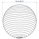 Lampa wisząca, biały GULLSUDARE / HAVSDJUP 896.133.03