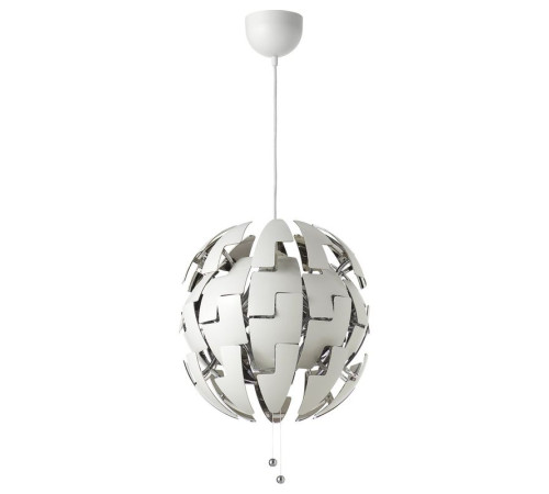 Lampa wisząca, biały/srebrny IKEA PS 2014 903.114.94
