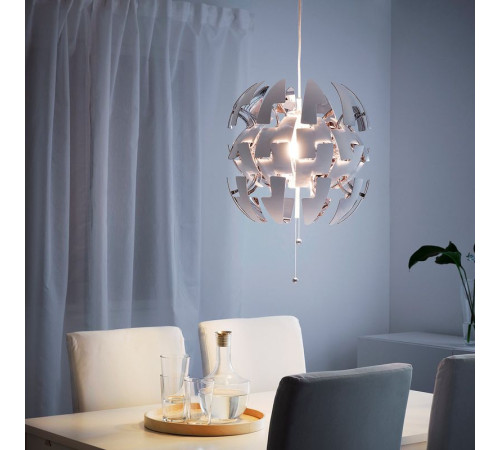 Lampa wisząca, biały/srebrny IKEA PS 2014 903.114.94