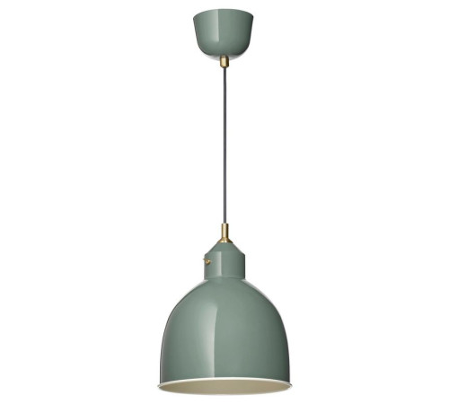 Lampa wisząca, szarozielony RÖDFLIK 905.827.58