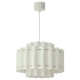 Lampa wisząca, biały tkanina/mosiądzowane STOCKHOLM 2025 905.859.88