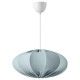 Lampa wisząca, turkusowy/biały REGNSKUR / HAVSDJUP 996.040.58