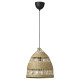 Lampa wisząca, wykonano ręcznie turzyca/czarny TORARED / HAVSDJUP 996.110.49