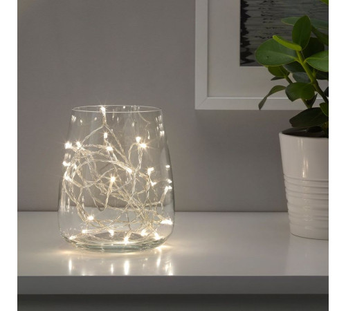 Girlanda LED, 24 lampki, do wnętrz srebrny LEDFYR 603.479.89