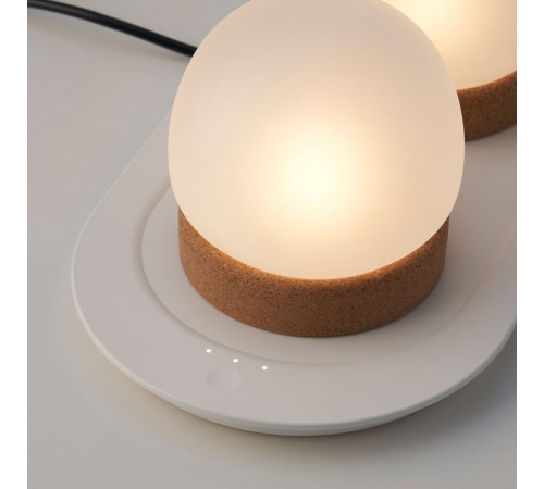 4cz zest ośw dekoracyjnego LED, z płytką do ładowania PRAKTSPIREA 805.388.55