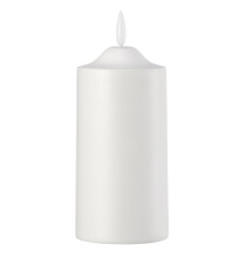 Świeca kolumnowa LED, na baterie biały SMÅLOM 906.197.85