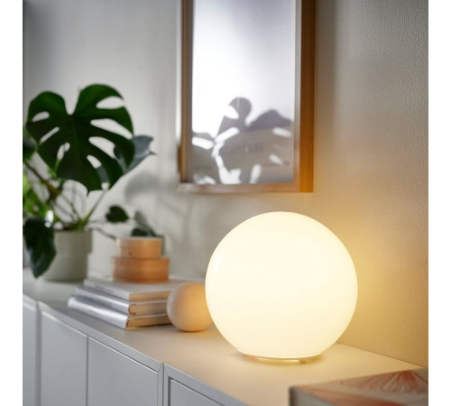 Żarówka LED E27 1055 lumenów, smart białe spektrum/kula/mleczna biała KAJPLATS 206.085.92