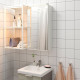 Светодиодная лента для ванной комнаты, с регулировкой яркости, белая, SILVERGLANS 705.286.68