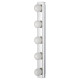 Lampa ścienna LED, stal nierdz LEDSJÖ 005.297.94