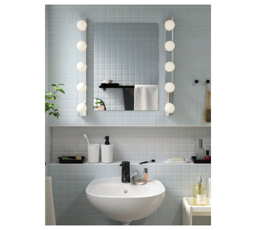 Lampa ścienna LED, stal nierdz LEDSJÖ 005.297.94