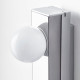 Lampa ścienna LED, stal nierdz LEDSJÖ 005.297.94