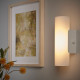 Lampa ścienna LED, można przyciemniać biały/szkło matowe biały HAVSDUN 304.992.53