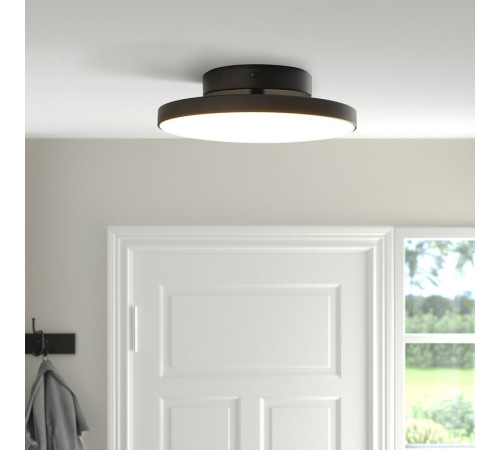 Lampa sufitowa LED, Matowy/czarny KABOMBA 604.852.78