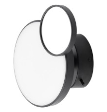 Lampa ścienna LED z lustrem, można przyciemniać Matowy/czarny KABOMBA 604.852.83