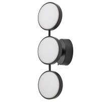 Lampa ścienna LED, można przyciemniać Matowy/czarny KABOMBA 804.852.82