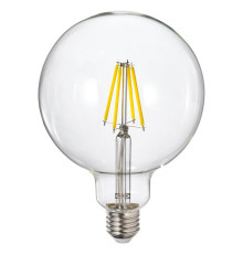 Żarówka LED E27 806 lumenów, można przyciemniać/kula szkło bezbarwne LUNNOM 206.148.47
