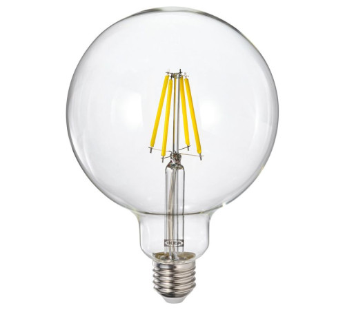 Żarówka LED E27 806 lumenów, można przyciemniać/kula szkło bezbarwne LUNNOM 206.148.47