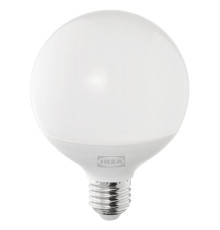 Żarówka LED E27 1055 lumenów, można przyciemniać/kula opalowa biel SOLHETTA 305.914.64