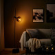Żarówka LED E27 200 lumenów, w kształcie rurki czarny/szkło bezbarwne MOLNART 306.133.43