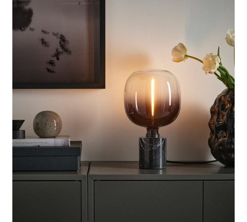 Żarówka LED E27 200 lumenów, w kształcie rurki czarny/szkło bezbarwne MOLNART 306.133.43