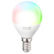 Żarówka LED E14 806 lumenów, smart barwne i białe spektrum/kula/mleczna biała KAJPLATS 406.085.72