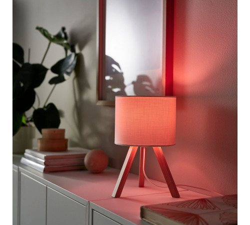 Żarówka LED E14 806 lumenów, smart barwne i białe spektrum/kula/mleczna biała KAJPLATS 406.085.72
