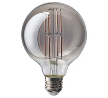 Żarówka LED E27 150 lumenów, kula szare szkło przezroczyste MOLNART 505.848.82