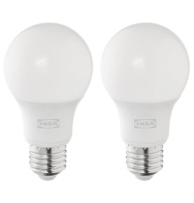 Żarówka LED E27 806 lumenów, można przyciemniać/kula opalowa biel SOLHETTA 605.839.24