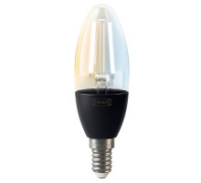 Żarówka LED E14 470 lumenów, smart białe spektrum/szkło bezbarwne KAJPLATS 606.114.94