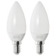 Żarówka LED E14 250 lumenów, żyrandol/opalowa biel SOLHETTA 305.840.34