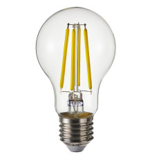 Żarówka LED E27 470 lumenów, kula przezroczysta SOLHETTA 805.914.47