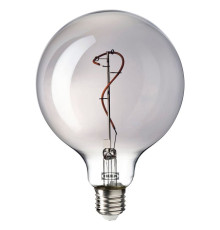 Żarówka LED E27 140 lumenów, kula szare szkło przezroczyste MOLNART 205.134.81