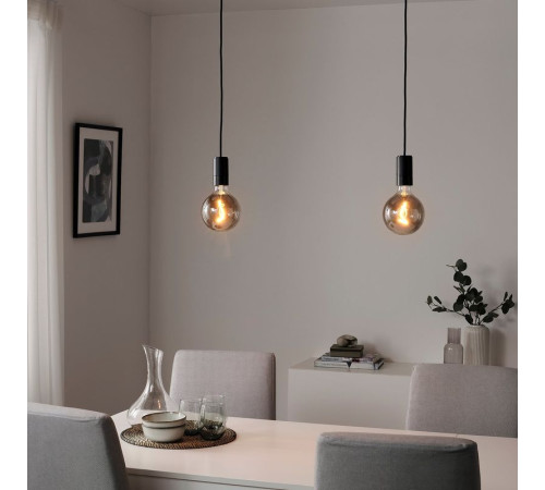 Żarówka LED E27 140 lumenów, kula szare szkło przezroczyste MOLNART 205.134.81