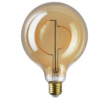 Żarówka LED E27 150 lumenów, kula brązowe szkło przezroczyste MOLNART 406.212.05