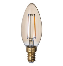Żarówka LED E14 210 lumenów, można przyciemniać/żyrandol brązowe szkło przezroczyste LUNNOM 605.392.38
