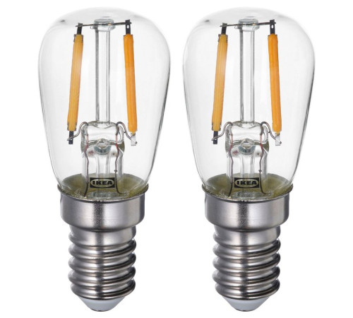 Żarówka LED, E14 100 lumenów, przezroczysta LUNNOM 605.393.23
