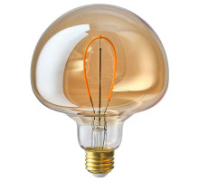Żarówka LED E27 150 lumenów, grzyb brązowe szkło przezroczyste MOLNART 605.848.67