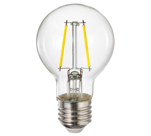 Żarówka LED E27 150 lumenów, kula przezroczysta LUNNOM 706.147.79