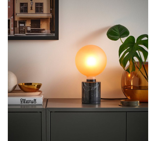 Żarówka LED E27 180 lumenów, kula matowa/brązowy MOLNART 706.212.04