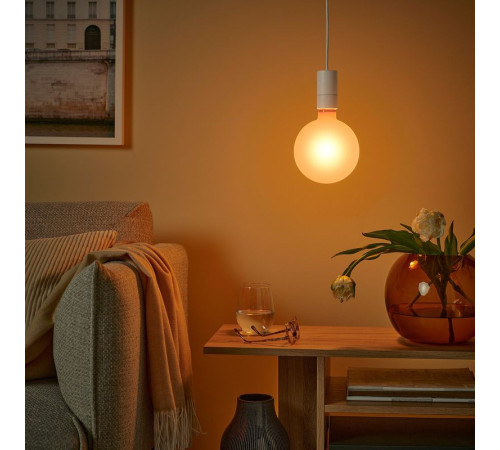 Żarówka LED E27 180 lumenów, kula matowa/brązowy MOLNART 706.212.04
