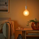 Żarówka LED E27 180 lumenów, kula matowa/brązowy MOLNART 706.212.04