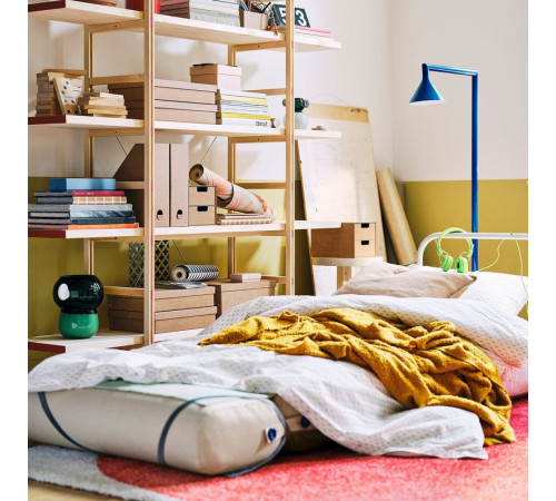 Кресло-реклайнер Skiftebo светло-серо-бежевое IKEA PS 2026 006.203.59