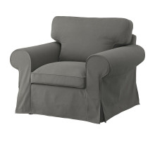 Fotel, Hakebo ciemnoszary EKTORP 095.521.05