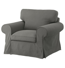 Fotel, Hakebo ciemnoszary EKTORP 095.521.05