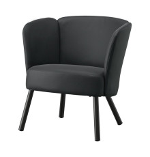 Fotel, Skulsta czarny HERRÅKRA 205.355.48