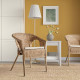Fotel z poduszką, rattan/Norna naturalny AGEN 193.907.73