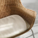 Fotel z poduszką, rattan/Risane naturalny FRYKSÅS 295.631.55