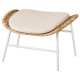 Fotel/podnóżek, rattan/Risane naturalny FRYKSÅS 395.631.69