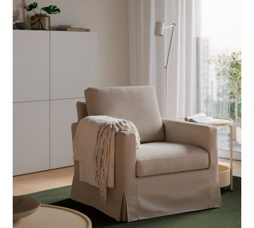 Вращающееся кресло-качалка, светло-бежевый цвет Fridtuna SALTSJÖBADEN 295.990.98