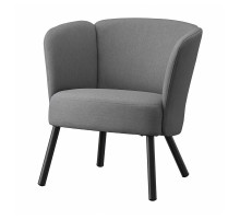Fotel, Vissle szary HERRÅKRA 405.447.16